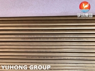 ASTM B111 C68700 Seamless Aluminum Brass Tube For Condenser And Heat Exchanger