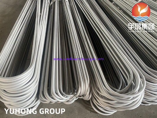 Stainless Steel Seamless U Bend Boiler Tube ASTM A213 TP304 1.4301