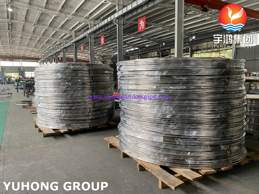 ASTM A269 TP316L 1.4404 Stainless Steel Coil Tube For Chemical