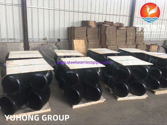 90 Degree Elbow ASTM A234 WP22 CL1 / CL3 Alloy Steel Buttweld Pipe Fittings