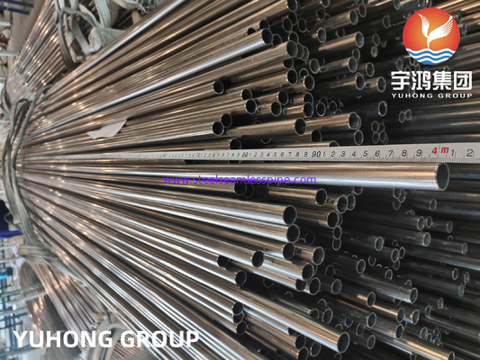 Austenitic Bright Annealed Welded Tube ASME SA249 TP316 316L الأوستنيتي