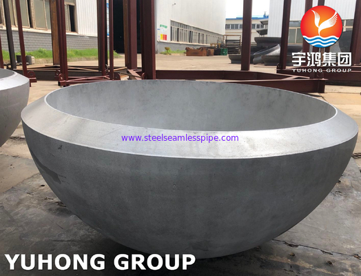 ASME SA516 Gr.70 Carbon Steel Elliptical Head End Cap / Dish End for Pressure Vessel