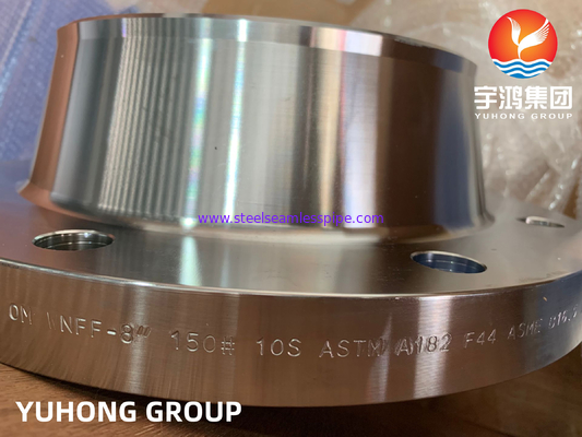 ASTM A182 F44 / Alloy 254 SMO / UNS S31254 Stainless Steel Weld Neck Flange