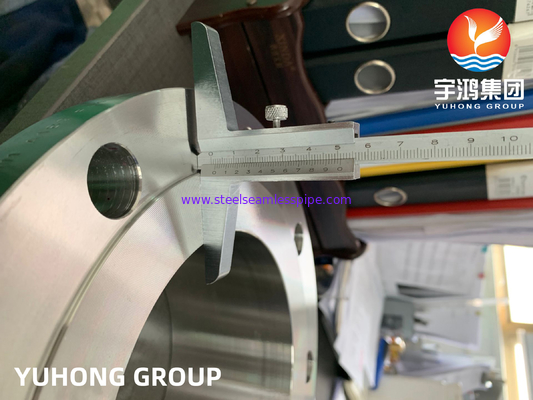 ASTM A182 F44 / Alloy 254 SMO / UNS S31254 Stainless Steel Weld Neck Flange