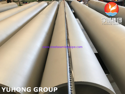 JIS G3459 SUS304 Stainless Steel Seamless Pipe Large Diameter