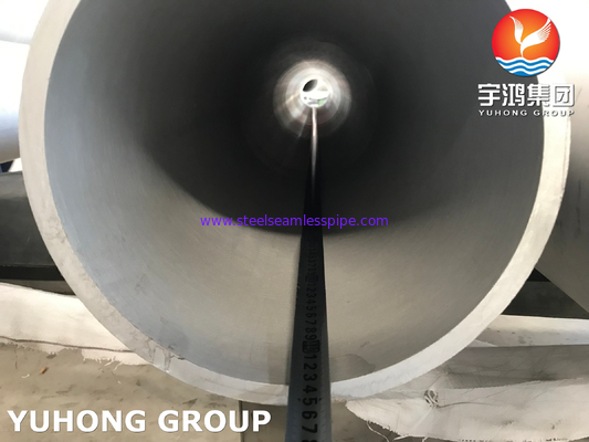 JIS G3459 SUS304 Stainless Steel Seamless Pipe Large Diameter