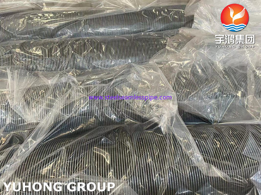 ASTM A106 Gr. B Carbon Steel High Frequency Welded Spiral Fin Tube