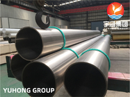 Inconel Seamless Pipe Astm B165 Monel 400 UNS NO4400  For Marine Fixtures  Pumps