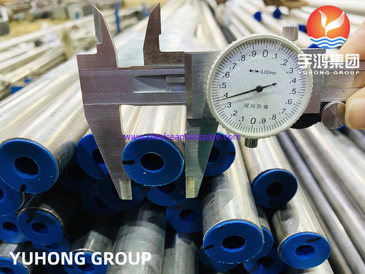 nuclear reactor Used Tube ASTM B167 Inconel 600 / UNS N06600 Seamless Type