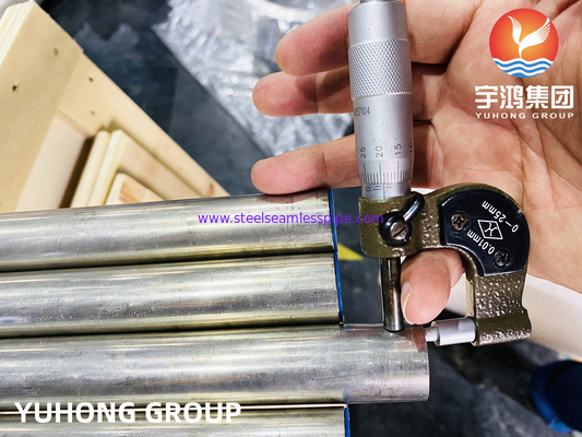 nuclear reactor Used Tube ASTM B167 Inconel 600 / UNS N06600 Seamless Type