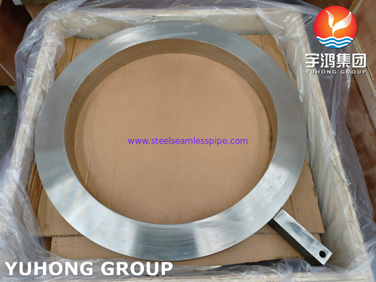 ASME SA182 F317L Forged Stainless Steel Ring Spacer Flange Paddle Spacers