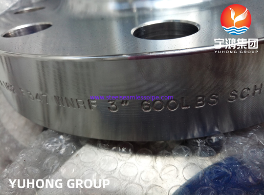 Stainless Steel Forged Flange  ASTM A182  F347 UNS NO34700 Nuclear Power