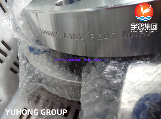 Stainless Steel Forged Flange  ASTM A182  F347 UNS NO34700 Nuclear Power