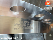 Stainless Steel Flange ASTM A240 Gr F904L UNS N08904  heat exchanger boiler Valve