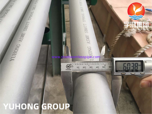 ASME SB677 N08904 TP904L 1.4539 Austenitic SMLS Pipe For Oil And Gas