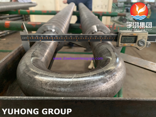 HFW Finned Tube , A106 Gr.B Carbon Steel U Bend High Frequency Welded Fin Tube