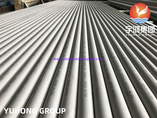 Stainless Steel Seamless Tube ASTM A269 TP304 1.4301 Oil And Gas