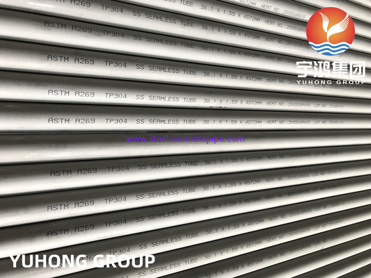 Stainless Steel Seamless Tube ASTM A269 TP304 1.4301 Oil And Gas