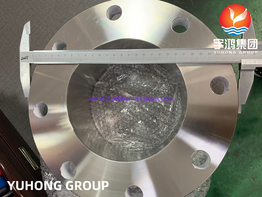 Duplex Steel Flange ASTM A182 F44 UNS S31254  Distillation Tower Application