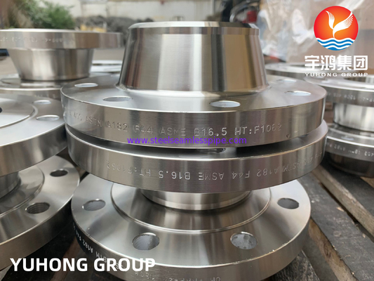 Duplex Steel Flange ASTM A182 F44 UNS S31254  Distillation Tower Application