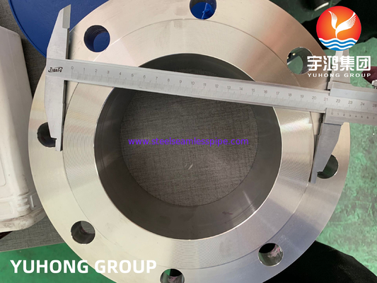 Duplex Steel Flange ASTM A182 F44 UNS S31254  Distillation Tower Application