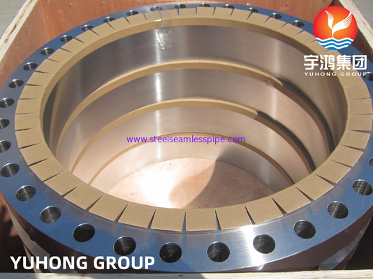 Duplex Steel Flange ASTM A182 F51 UNS S31803 Seawater Treatment Systems