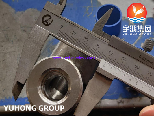 B16.11 Forged Pipe Fitting ASTM A182 F53 Super Duplex 2507 / S32750 Thread Elbow