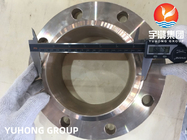 Copper Nickel Flange ASTM B151 UNS C70600 Heat Exchanger Application