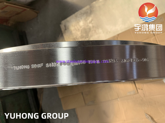 Duplex Steel Flange ASTM A182 F60 UNS S32205 B16.5  Chemical Processing