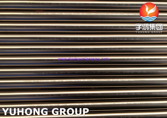 ASTM A269 TP304 Welded  Bright Annealed Stainless Steel Tubing For Oil Gas