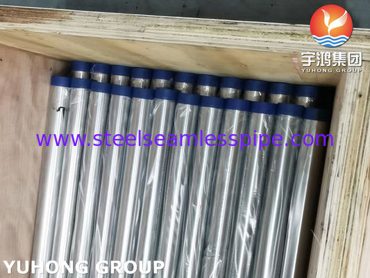 Stainless Steel Seamless Sanitary Tube ASTM A270 TP316L 320 Grit Polished Outside