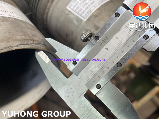 ASTM A312 TP304H Stainless Steel High Frequency Welded / HFW Finned Tube