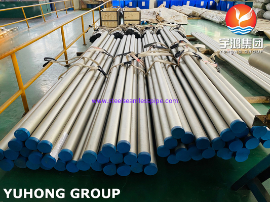 Nickel Alloy Steel Seamless Tube ASTM B407 UNS N08811 Heat Exchangers Gas Oil