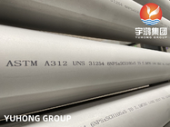ASTM A312 UNS31254 / 1.4547 / 6 Mo / 254Mo Seamless Steel Pipe For Saltwater Handling