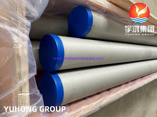 ASTM A312 UNS31254 / 1.4547 / 6 Mo / 254Mo Seamless Steel Pipe For Saltwater Handling