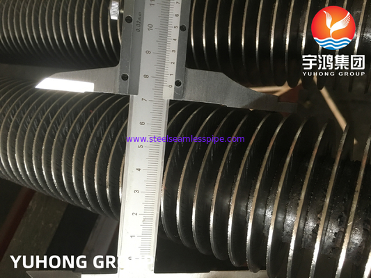 ASTM A213 T12 Alloy Steel HFW Finned Tube For Super Heater HT Available