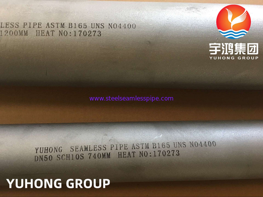 ASTM B165 UNS N04400 Monel 400 Nickel Alloy Seamless Tube