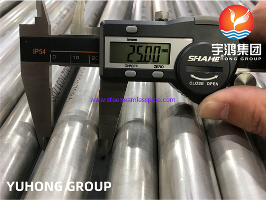 ASTM B622 C22 SMLS Tube NO6022 Hastelloy Nickel Alloy Steel Tube