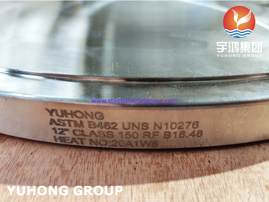 Hastelloy C276 (N10276) Spectacle Blind Flange B16.48 , ASTM B462 / ASME SB462