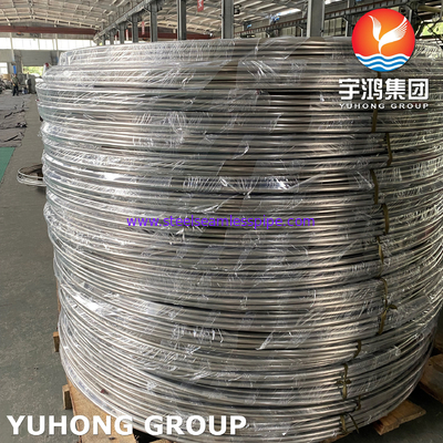 ASTM A269 TP316L Stainless Steel Seamless Coil Tube , BA Convection Tube Coil