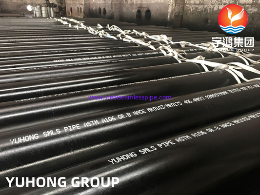 ASTM A106 Gr. B SMLS Black Carbon Steel Pipe Seamless Pipe