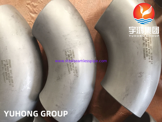 ASTM B366 C276 Stainless Steel Elbow Pipe Fitting B16.9 For Oil Gas