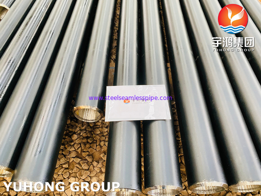 ASTM A335 P9 S50400 Alloy Steel Seamless Pipe Black Painting Beveled