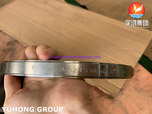 Good Corrosion Resistance ASTM A182 F316L Forged Spectacle Flange