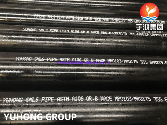 Carbon Steel Seamless Pipe ASTM A106 Gr B   Oil Gas Chemical Heating Power Plant