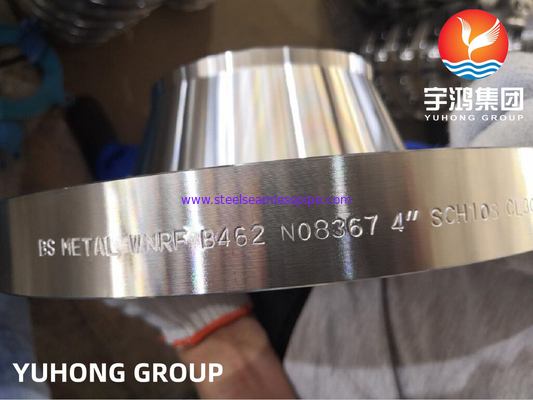 ASTM B462 UNS N08367 Nickel Alloy Flange B16.5 Chemical Equipment