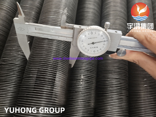 Embeded Fin Tube Base Material  Carbon Steel Seamless Tube A192 A179 A210  Boiler Air Cooler Heat Exchanger Application