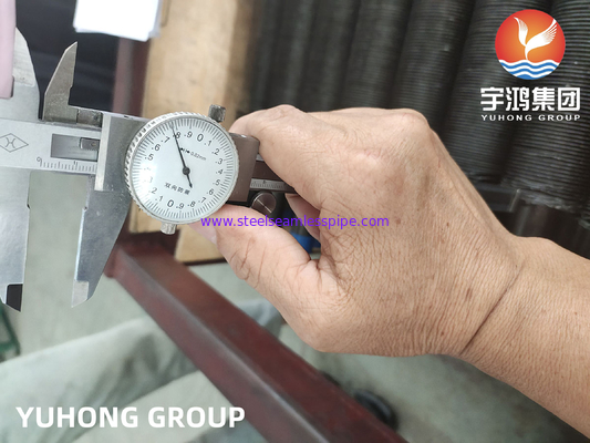 Embeded Fin Tube Base Material  Carbon Steel Seamless Tube A192 A179 A210  Boiler Air Cooler Heat Exchanger Application