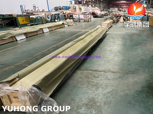 ASME B111 C11200 C70600 C44300 C12200 COPPER ALLOY TUBE FOR AIR COOLER HEATING SYSTEM