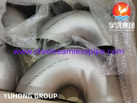 Nickel Alloy butt-welded fitting, Incoloy 800H LR elbow 90/180 Degree, for Nuclear Power Plant